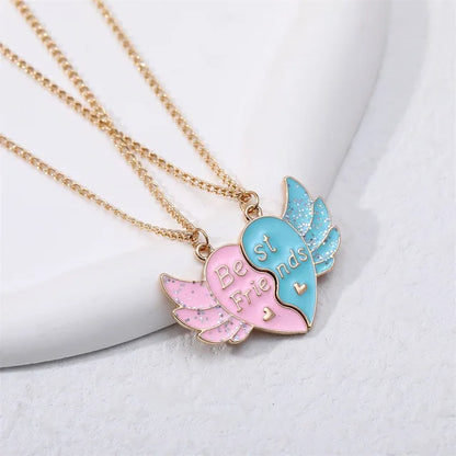 Love Couple Pendant Necklace