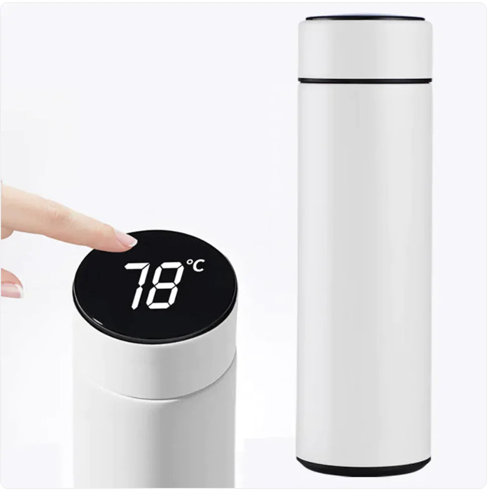 Smart Insulated Mug with Temperature Display