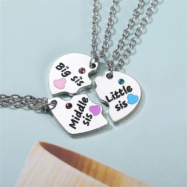 Love Couple Pendant Necklace