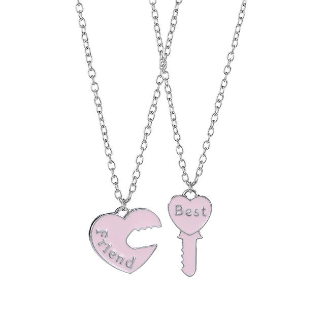 Love Couple Pendant Necklace