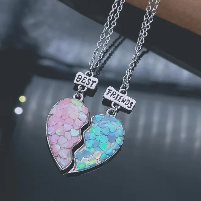 Love Couple Pendant Necklace